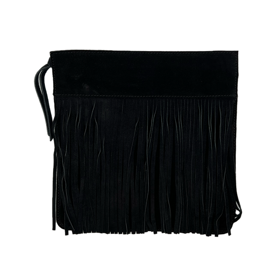 Fringes Suede Black