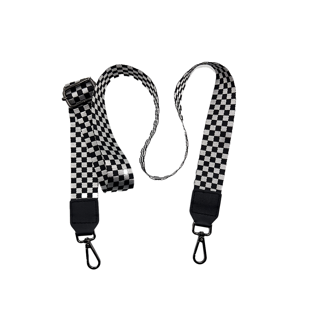 Checkered black&white Strap