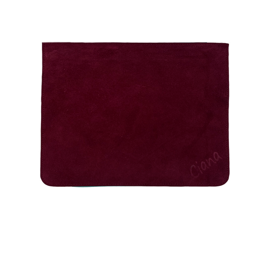 Plain Suede Maroon