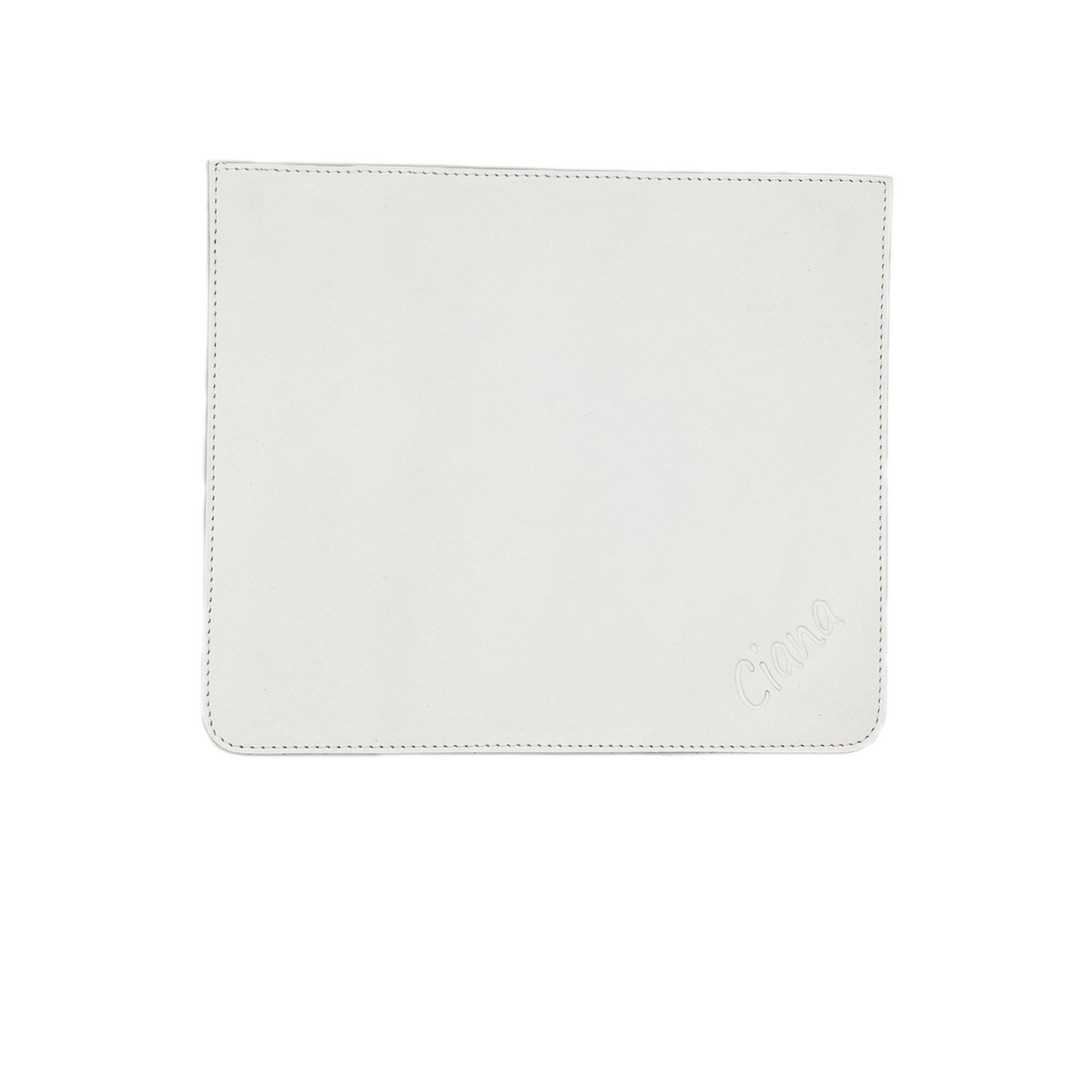 Plain Leather White