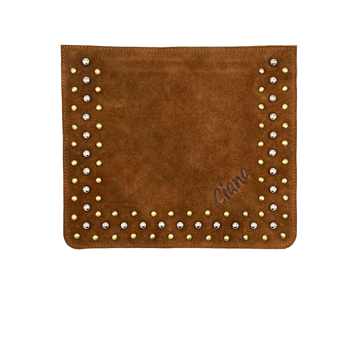 Rivets Suede Brown